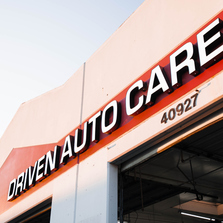 Sign at top of store | Driven Auto Care