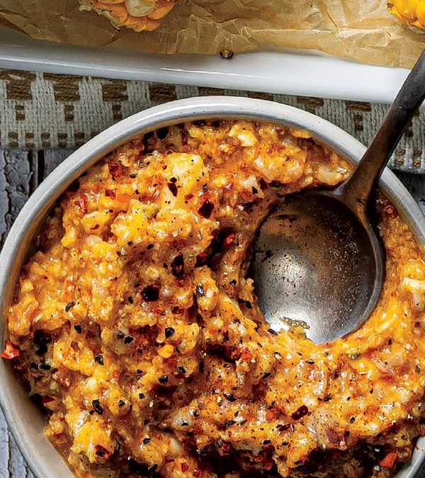 Spicy Candied Bacon Spread