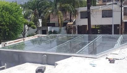 Fachadas de cristal templado