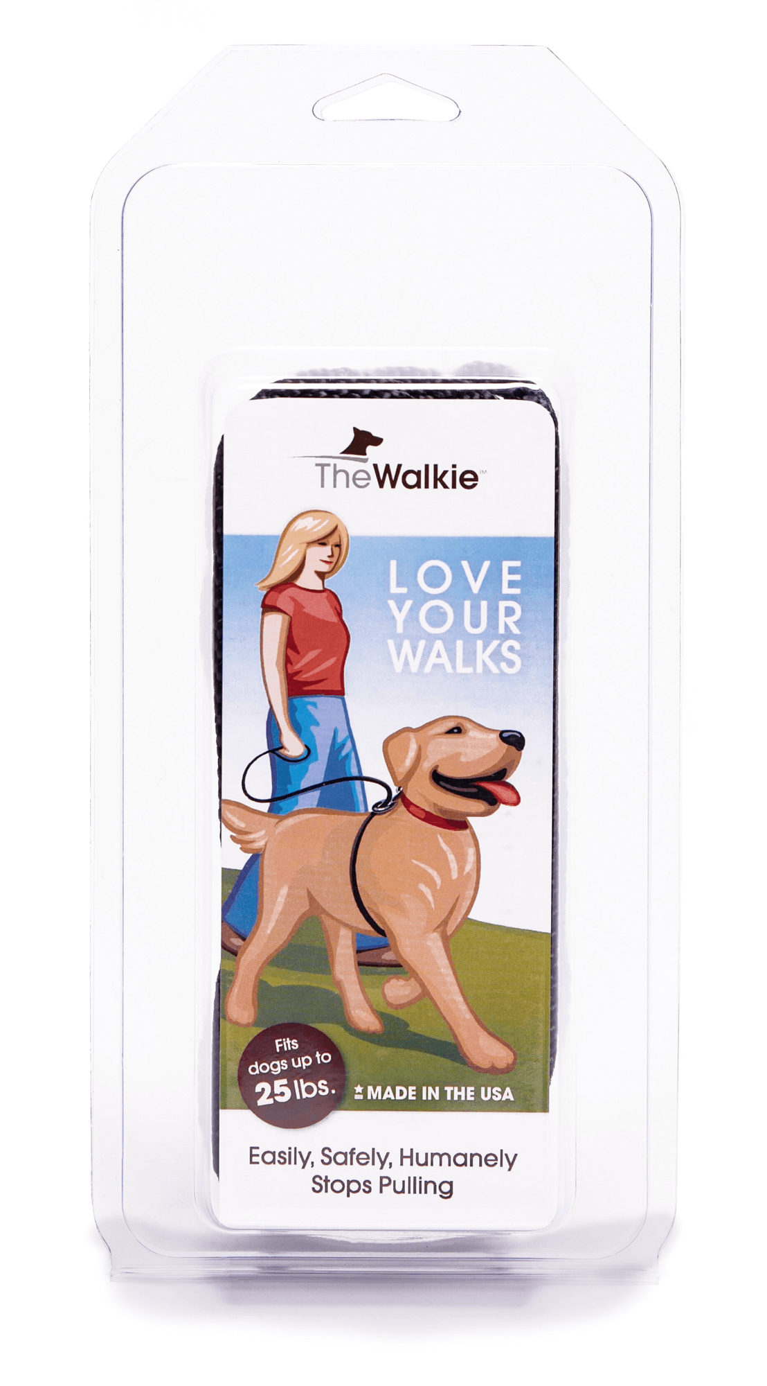 The Walkie packaging for smalls