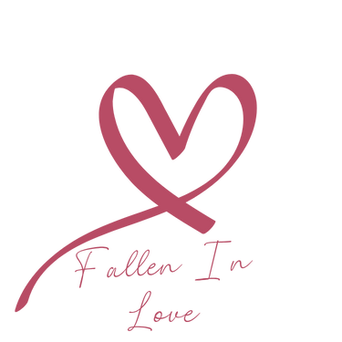 Pink heart outline with the words