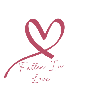 Pink heart outline with the words 