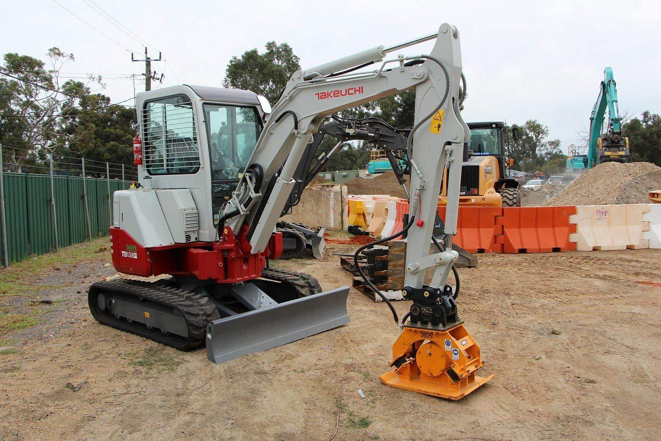 DNB CP50 compactor | Perth, WA | DM Breaker Equipment