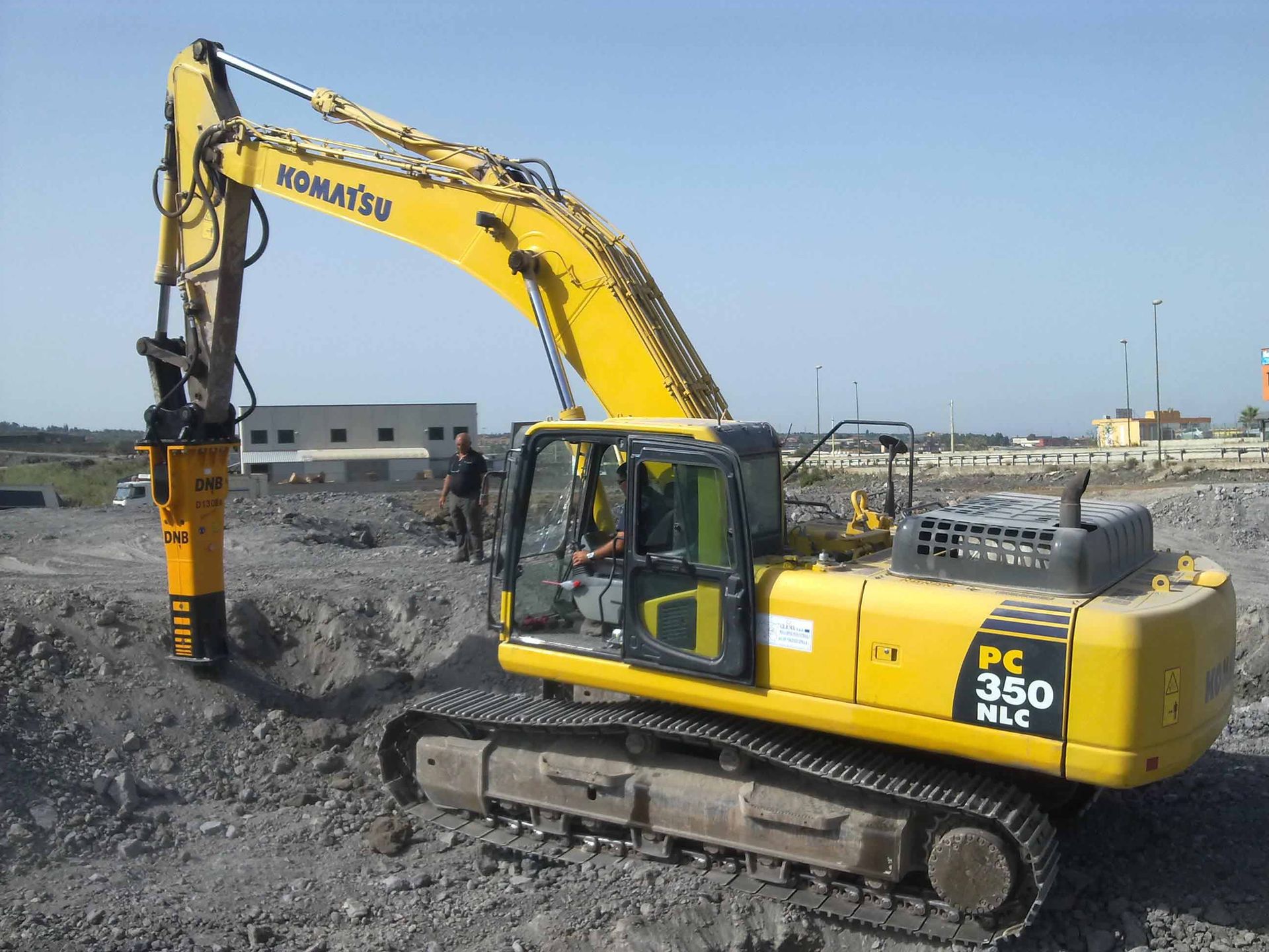 DNB D130IIs working | Perth, WA | DM Breaker Equipment