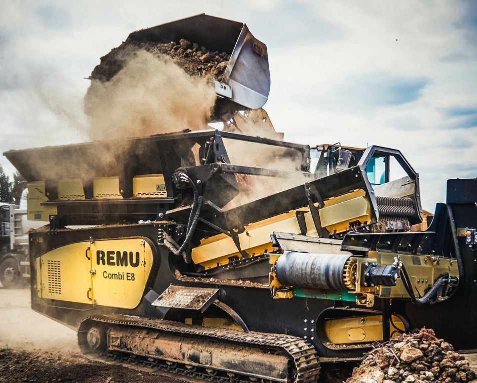 Remu screening station | Perth, WA | DM Breaker Equipment