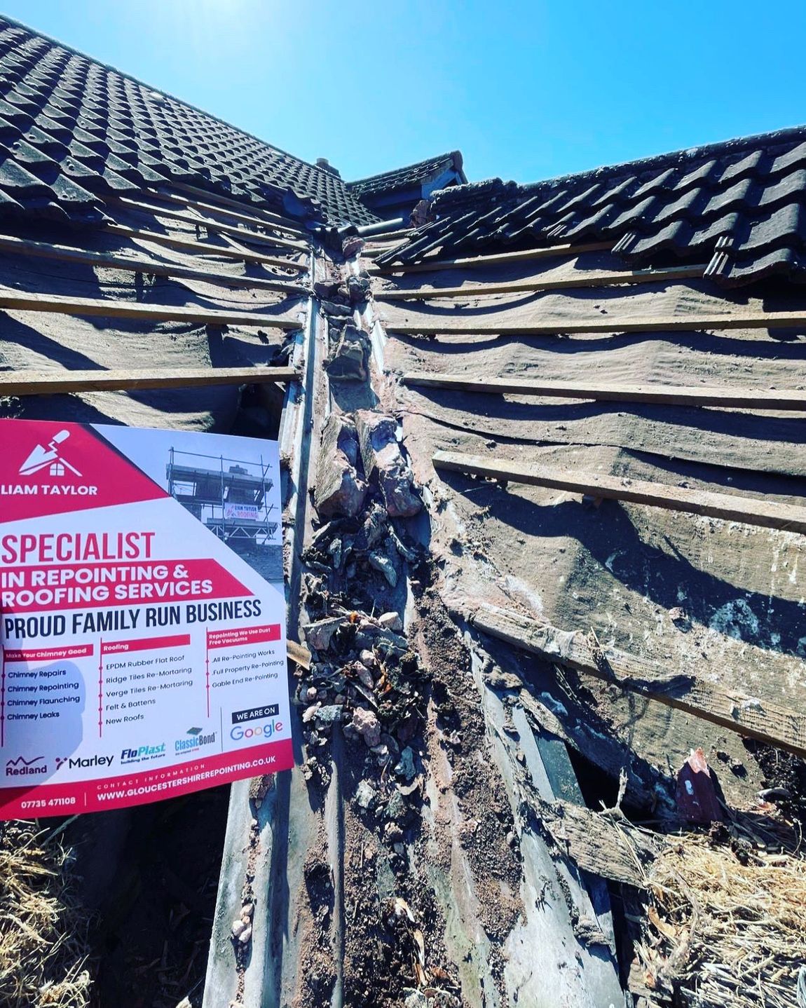 Liam Taylor Repointing & Roofing services I Gloucestershire