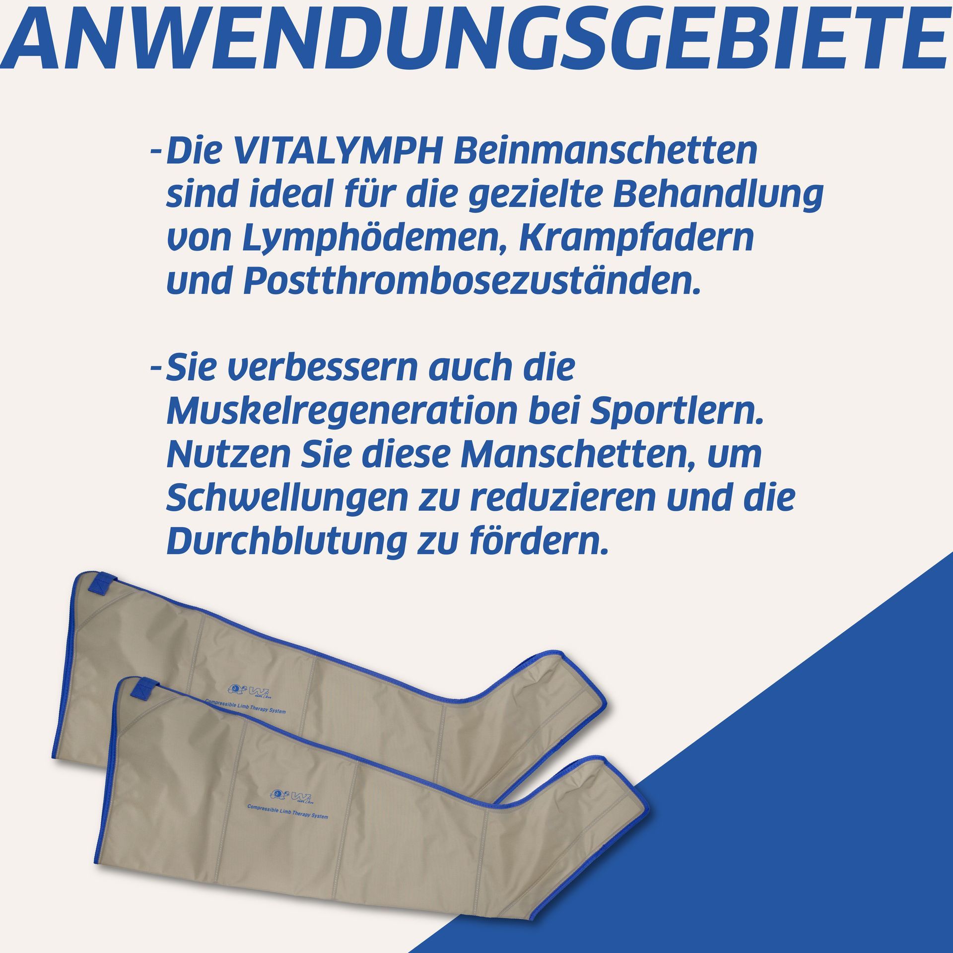 Ein Bild von einem Paar lebenswichtiger Lymphknoten