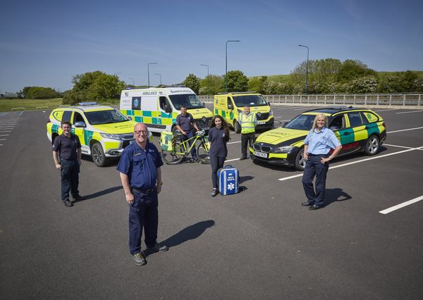 Medics UK Team and medical equipment