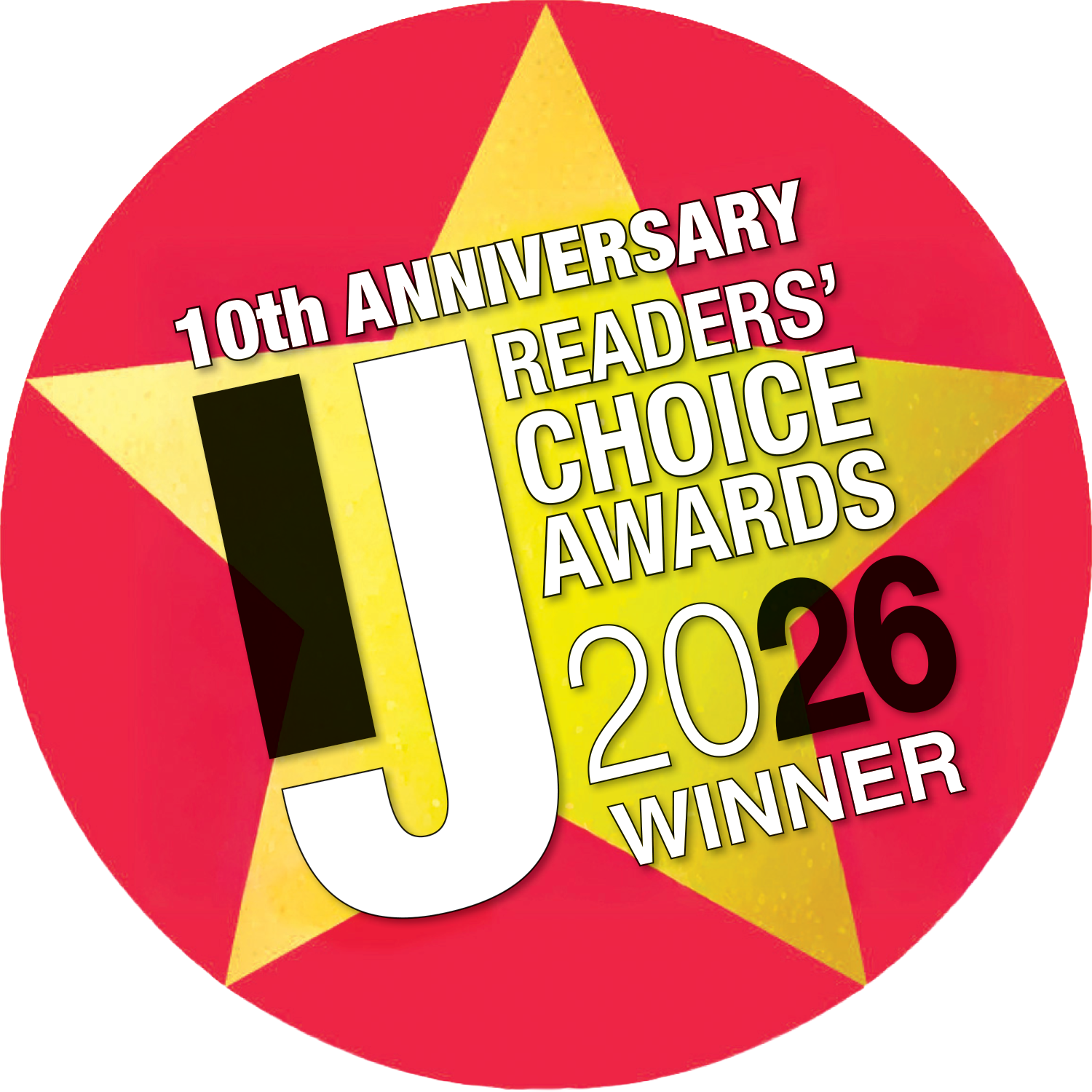 Atlas Window & Carpet Cleaning 2025 Marin Independent Journal Readers’ Choice winner logo for best window and carpet cleaning company in Marin County.
