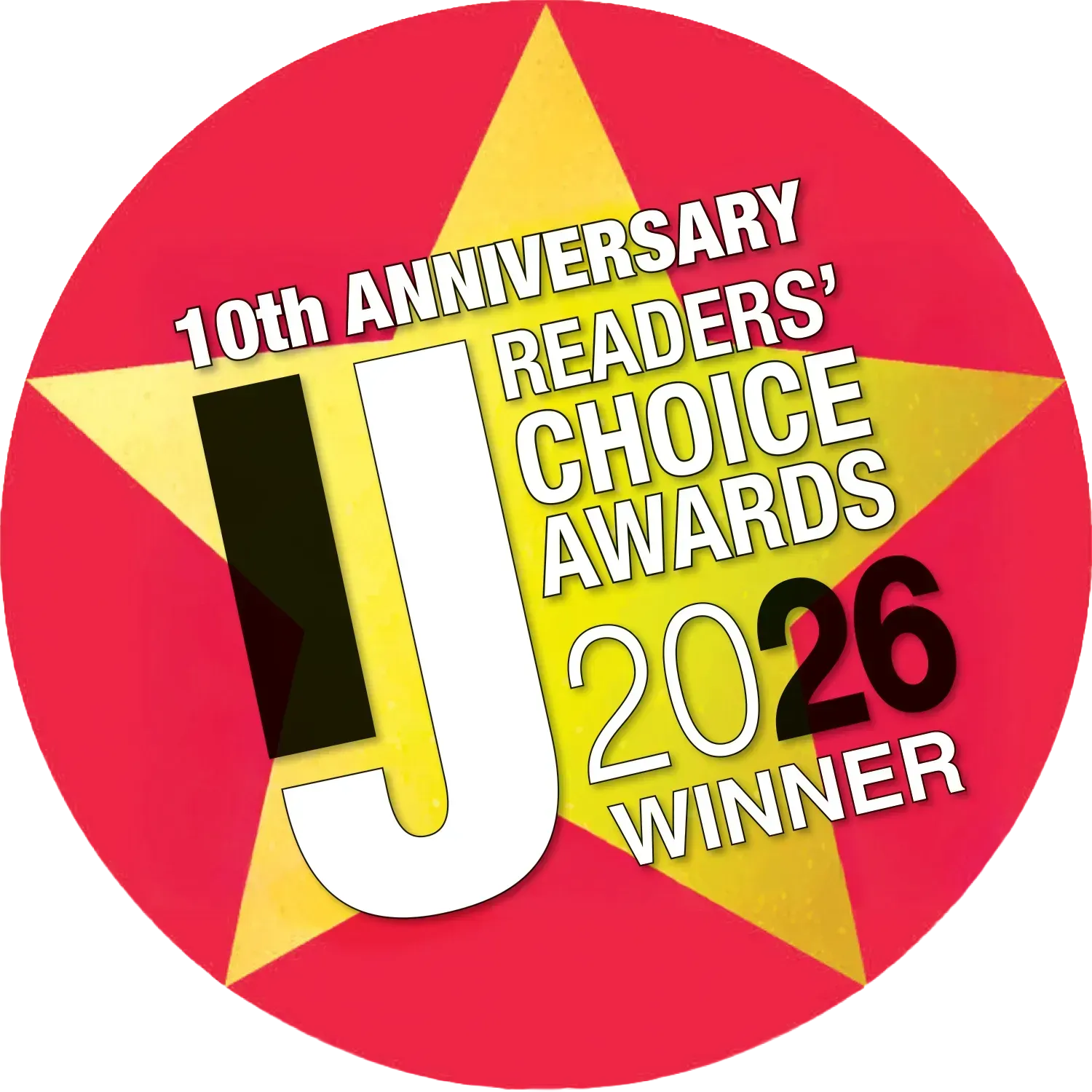 Atlas Window & Carpet Cleaning 2026 Marin Independent Journal Readers’ Choice winner logo for best window and carpet cleaning company in Marin County.
