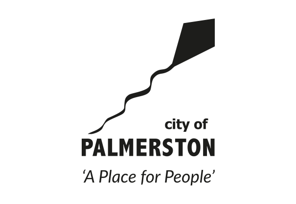 The city of palmerston logo is a place for people