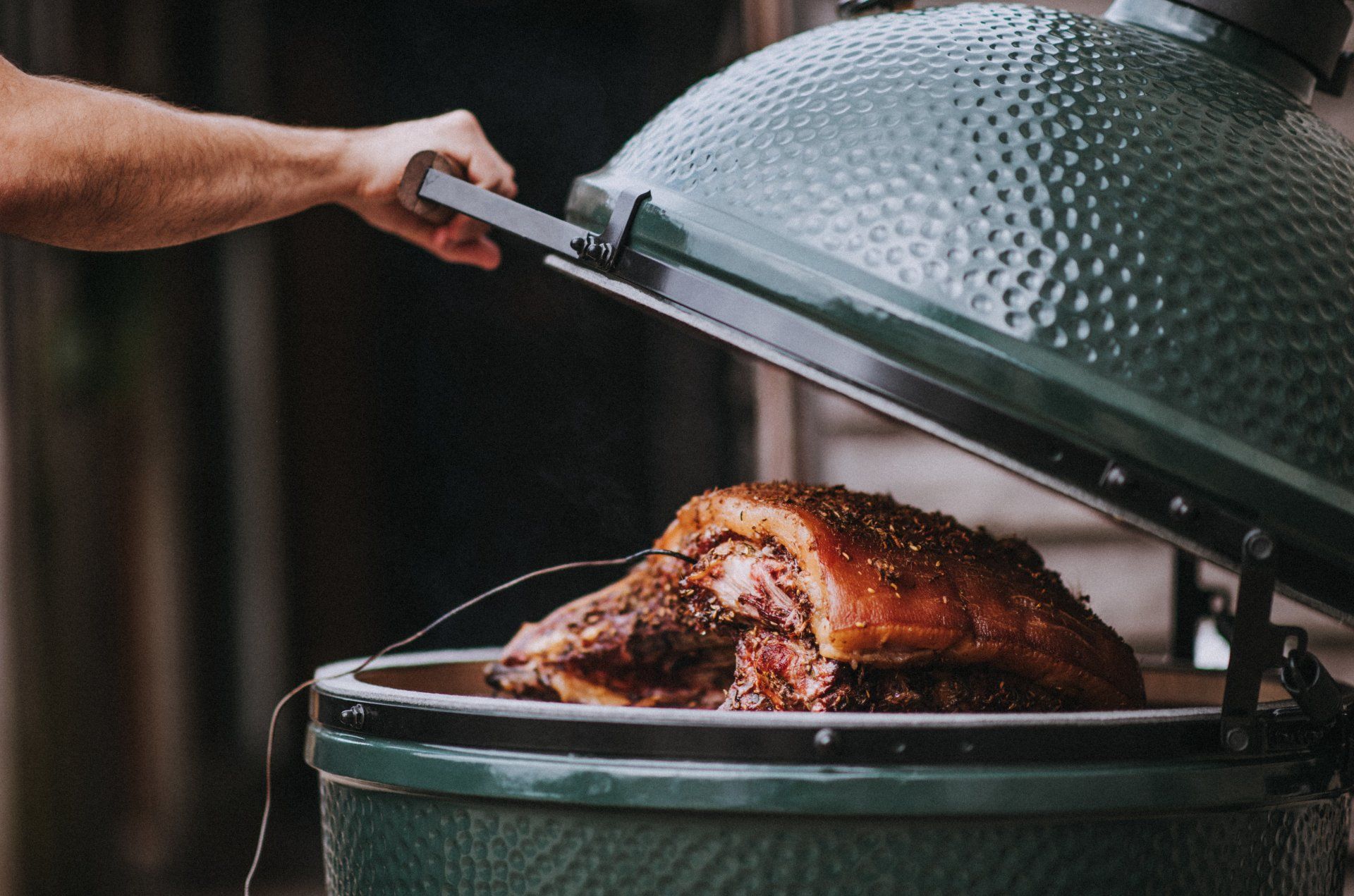 How to cook prefect Pork on The Big Green Egg
