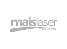 "MaisLaser" logo in gray.