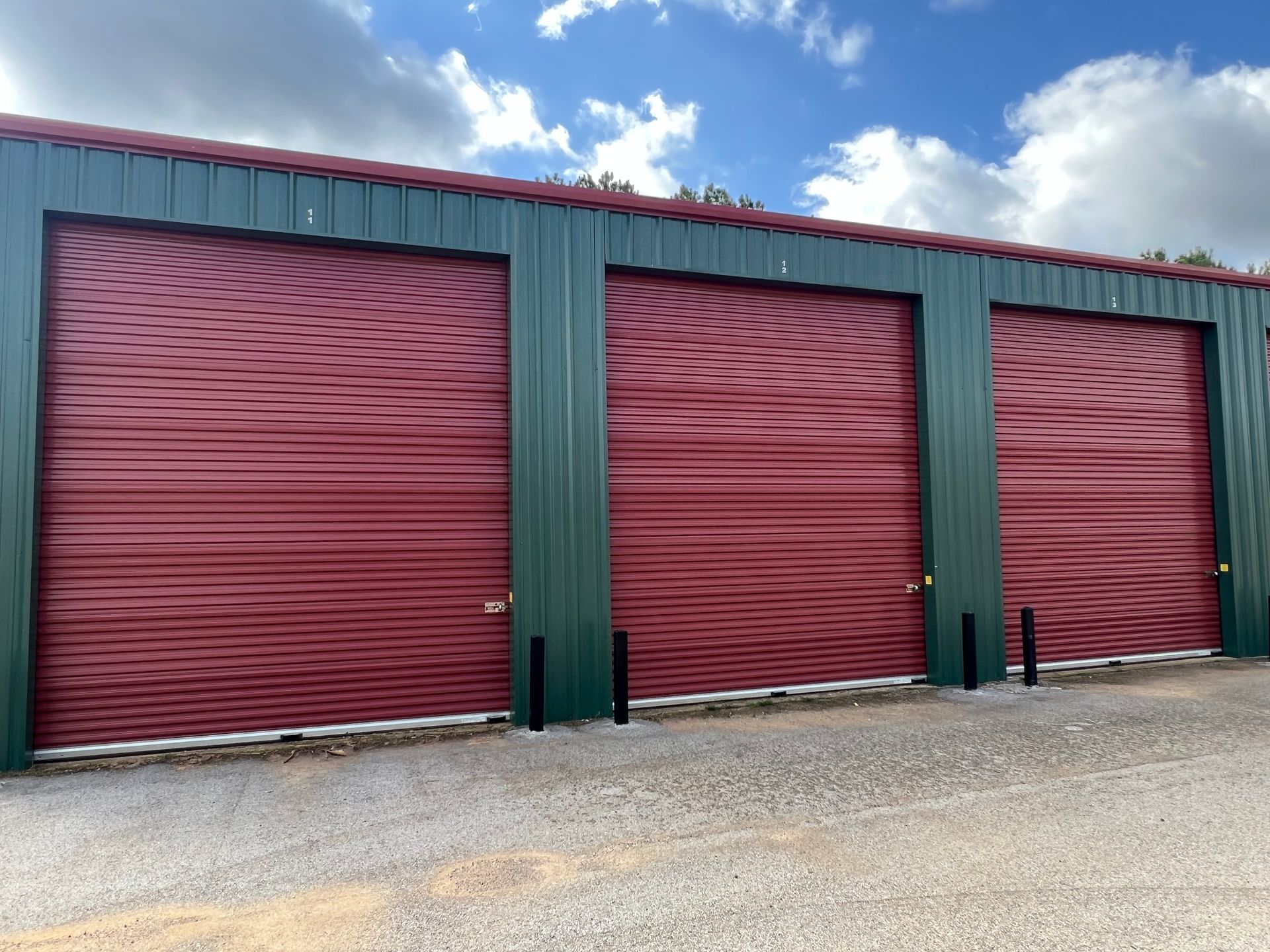 self storage facility exterior