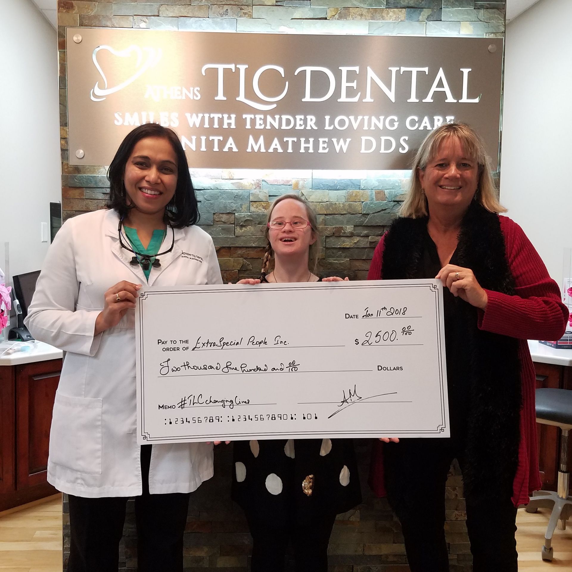 GIVING BACK - TLC Dental Wellness