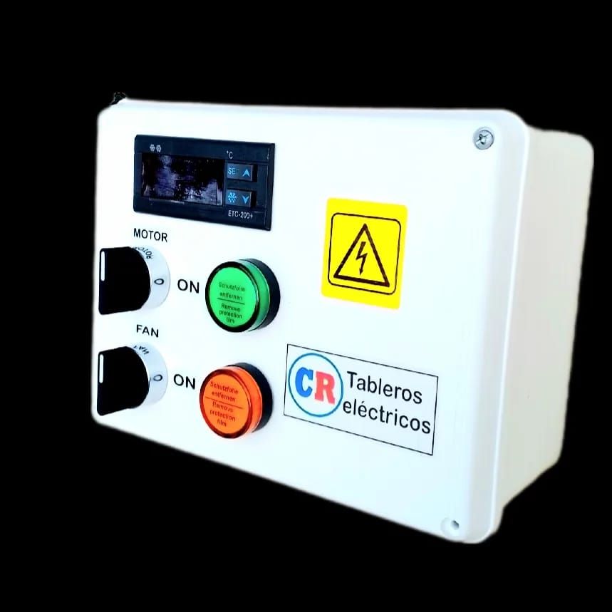 tableros de comando para heladeras comerciales y cámaras frigoríficas.