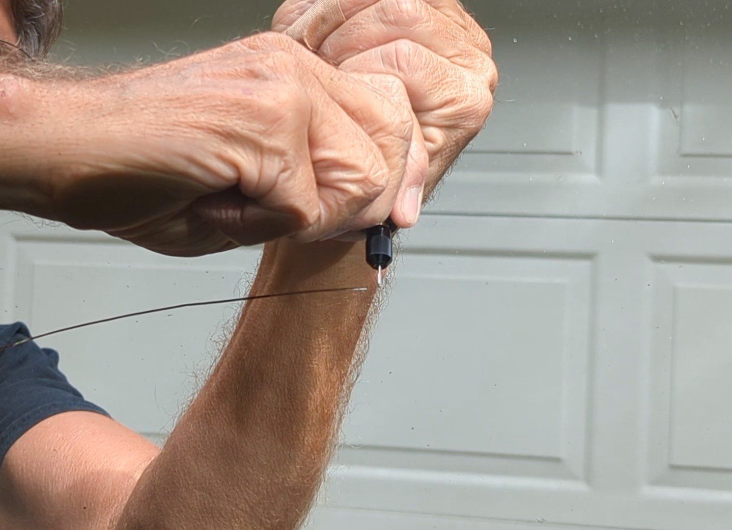 Drilling the Windshield the edge crack