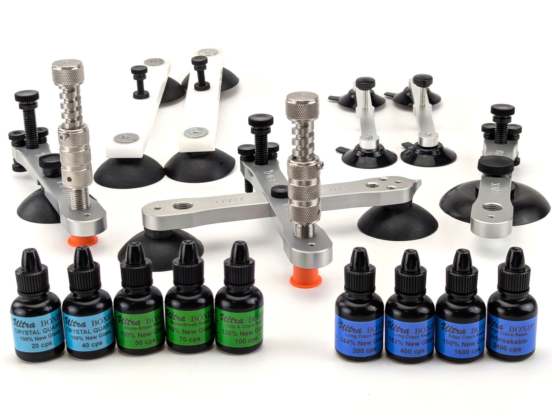 Professional windshield repair kit upgrade