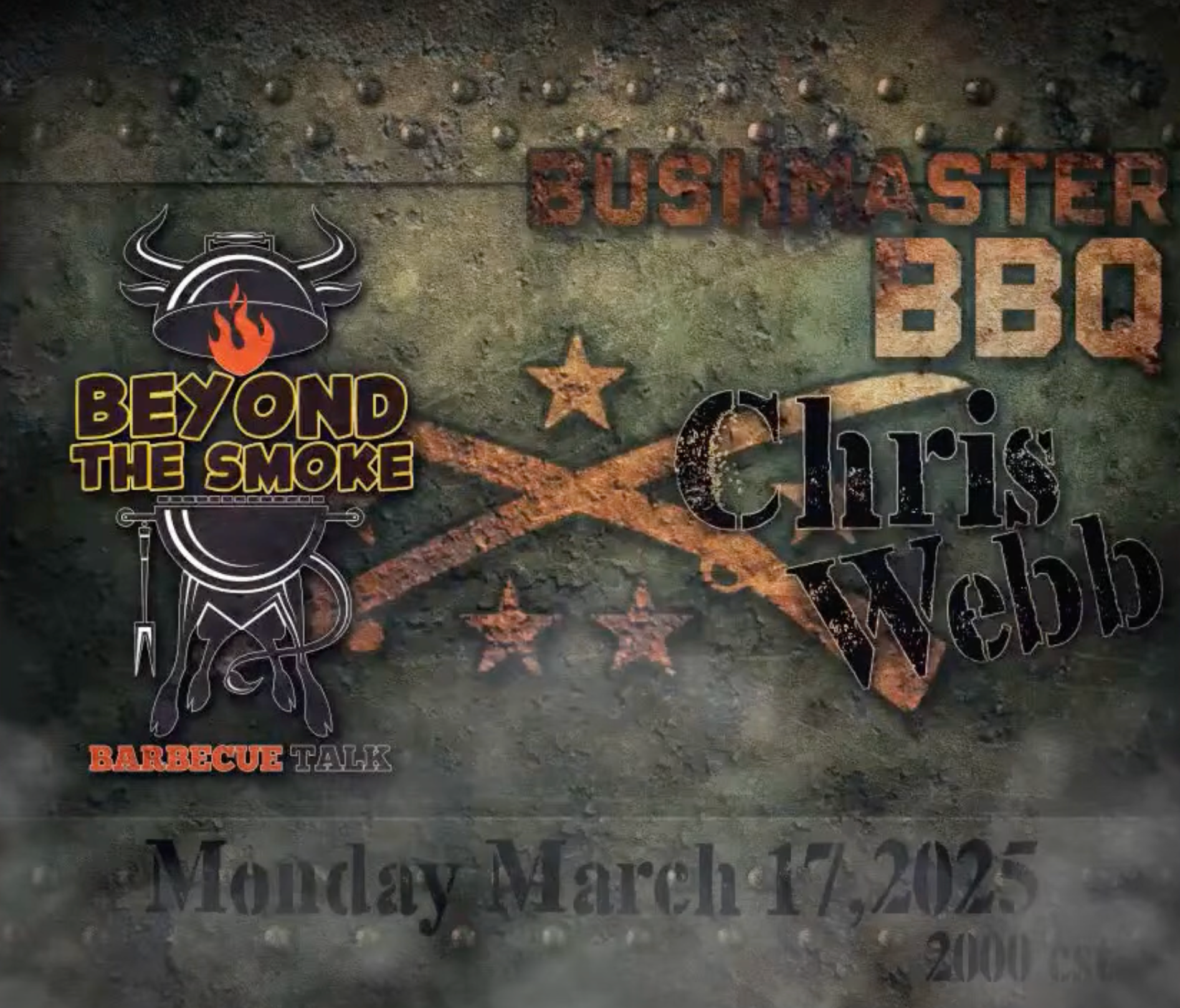 Smokin Gooder BBQ podcast featuring Chris Webb at Bushmaster BBQ in El Paso, TX
