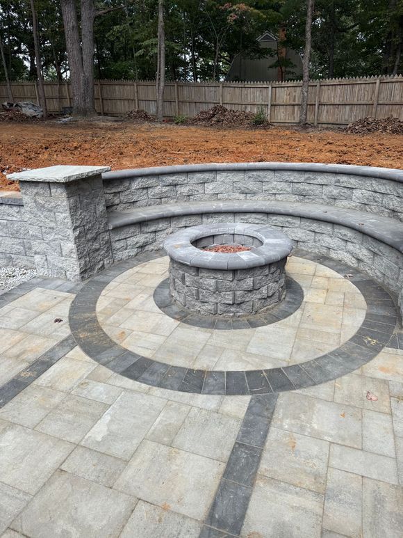 modern fire pit