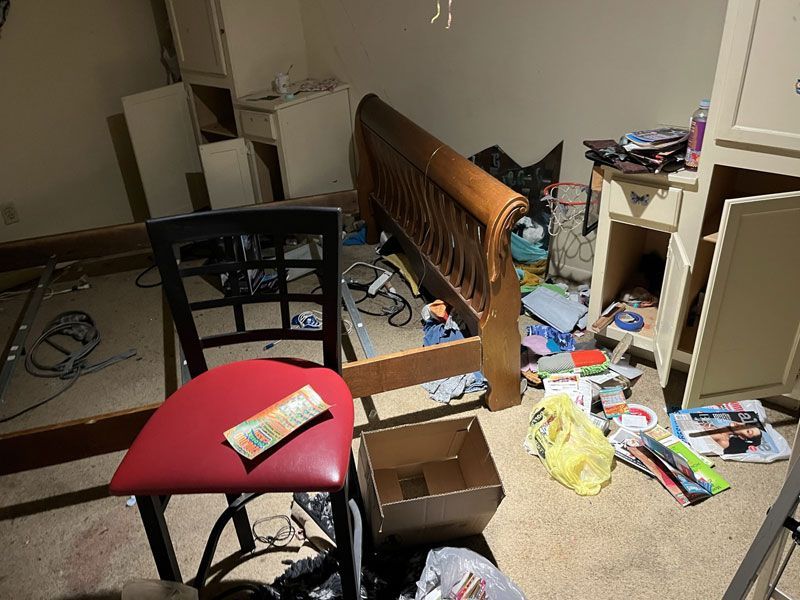 house after estate cleanout in Diana TX