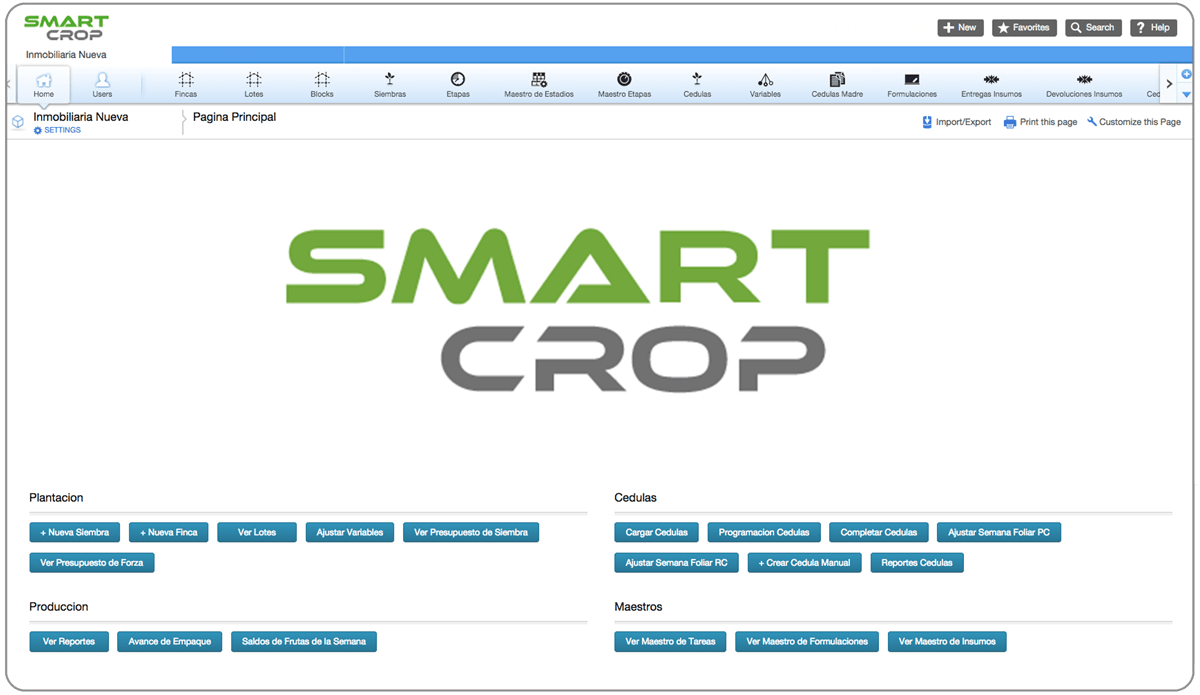 Smart Crop Dashboards with smart strategy