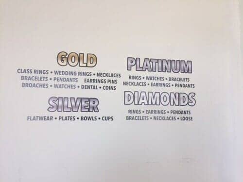 Gold, Platinum, Silver, Diamonds  - Pawn shop in Middleton, MA