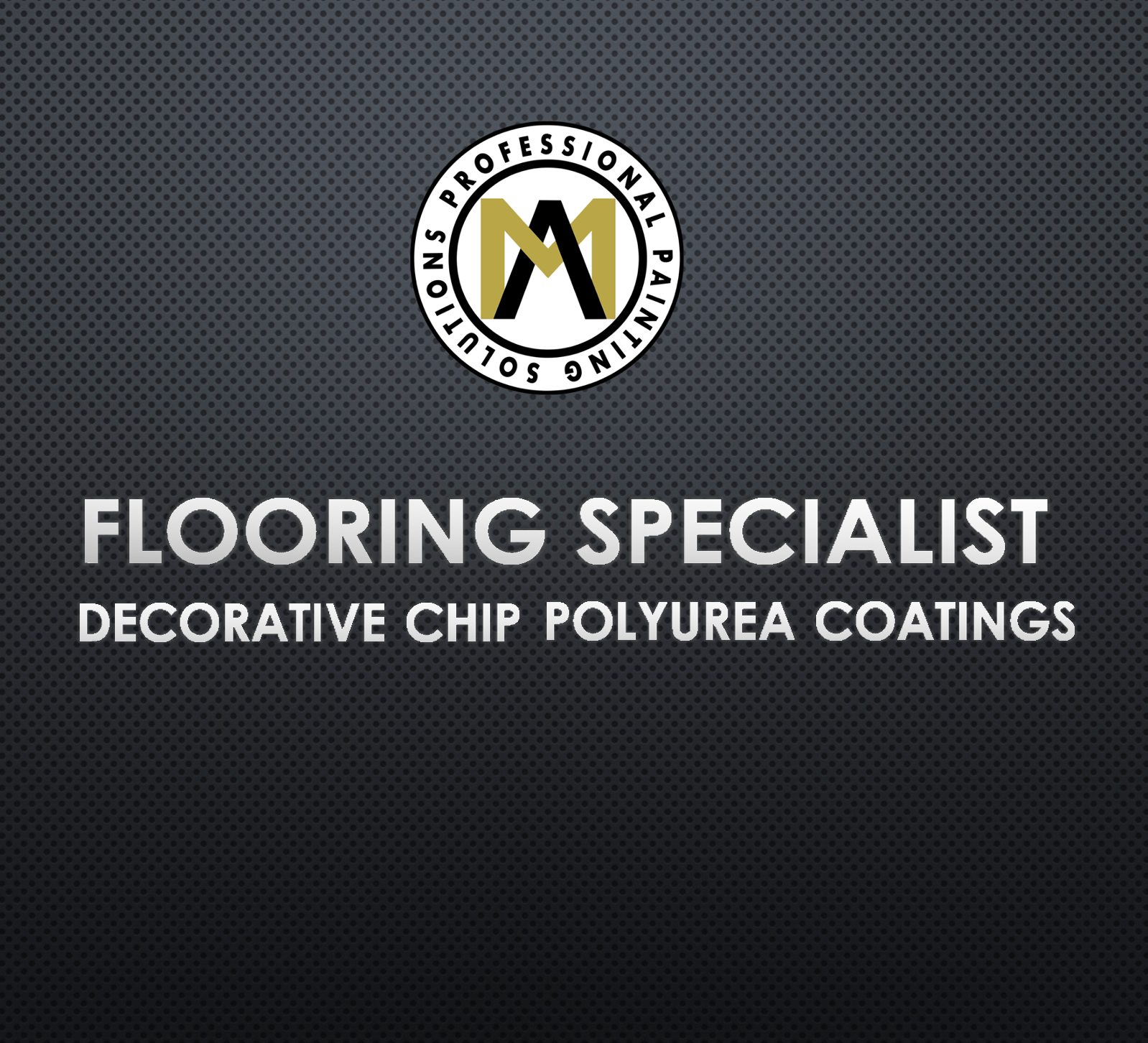 Advertisement for floor coating. Shows a before/after of a garage floor. Includes company logos and contact info.