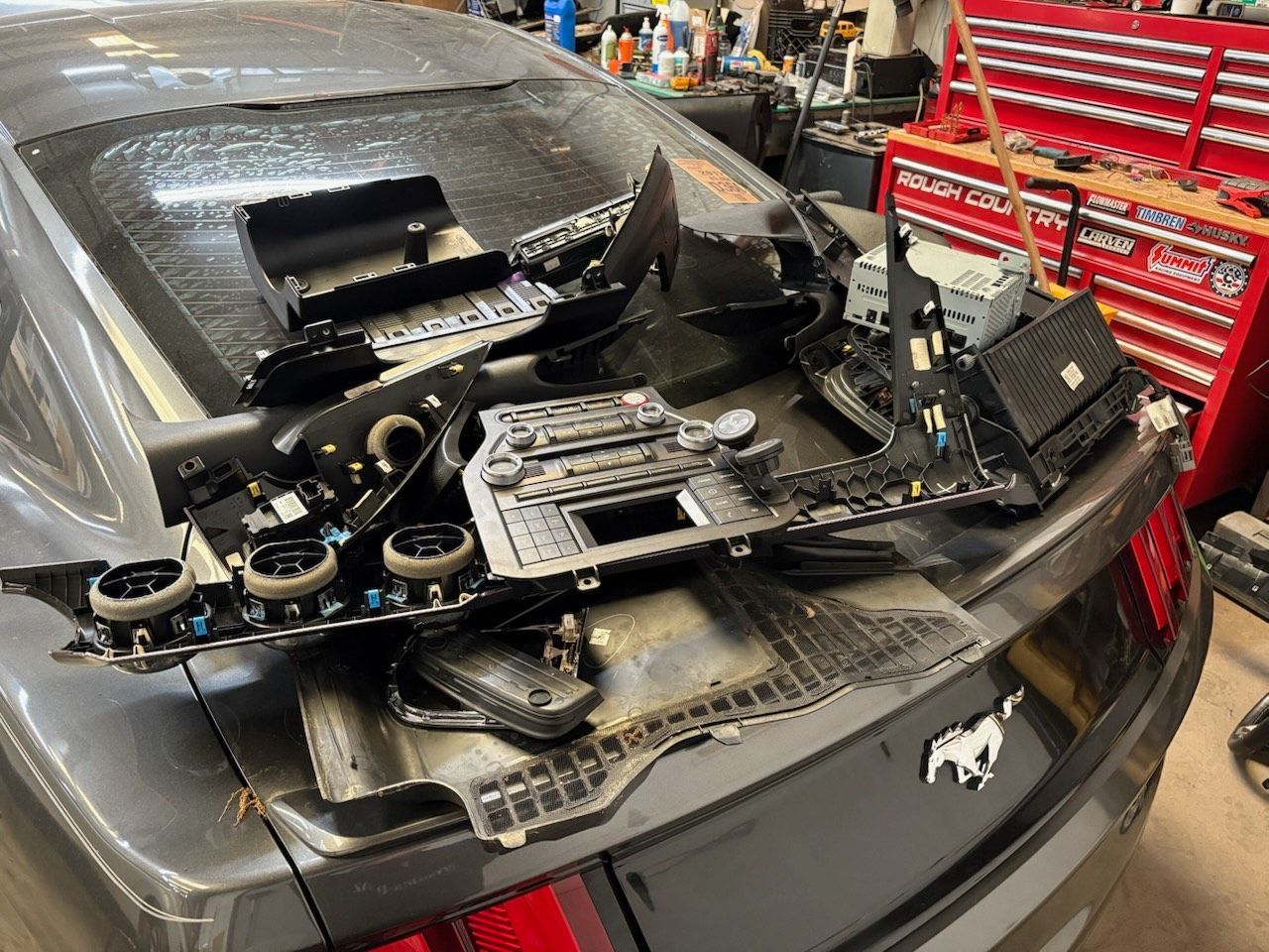 Where do you put all of the parts, this seemed like a good place...