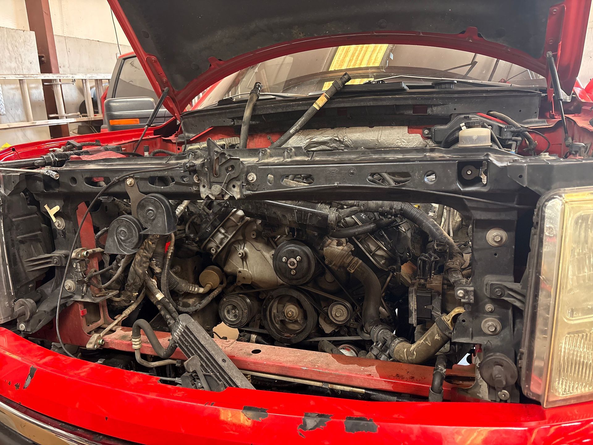 Radiator, and cooling fan replacement on the same F150