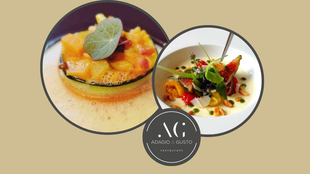 Adagio & Gusto - restaurant gastronomique avec possibilités végétariennes 