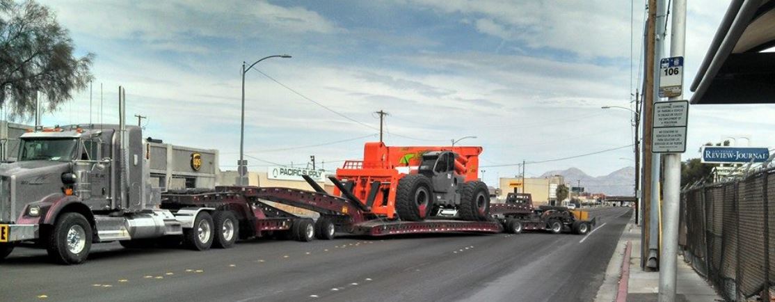 Truck — Truck Carrying The Machine Equipment in Las Vegas, NV