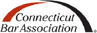 Connecticut Bar Association logo with a red and black arch above the text.