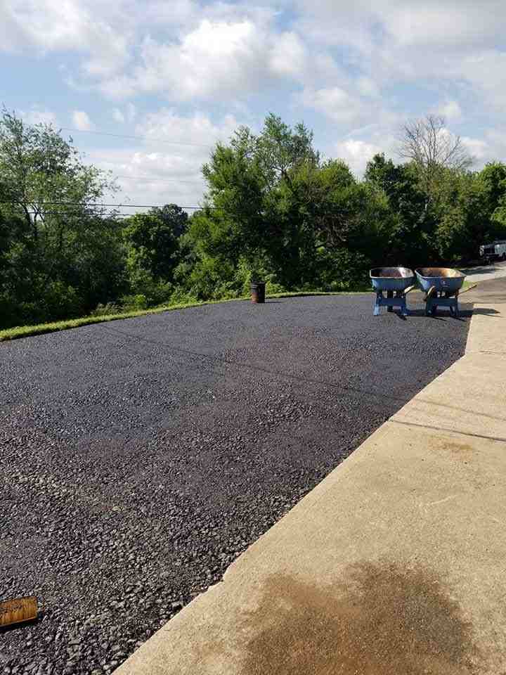 Asphalt Road for Commercial — Wheelbarrow on Asphalt Road in Greensburg, PA
