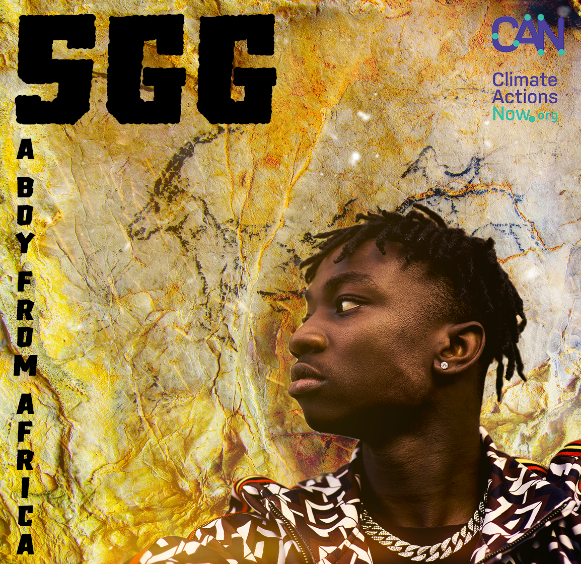 A man with dreadlocks is on the cover of an album called sgg