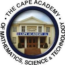 The cape academy of mathematics , science and technology logo