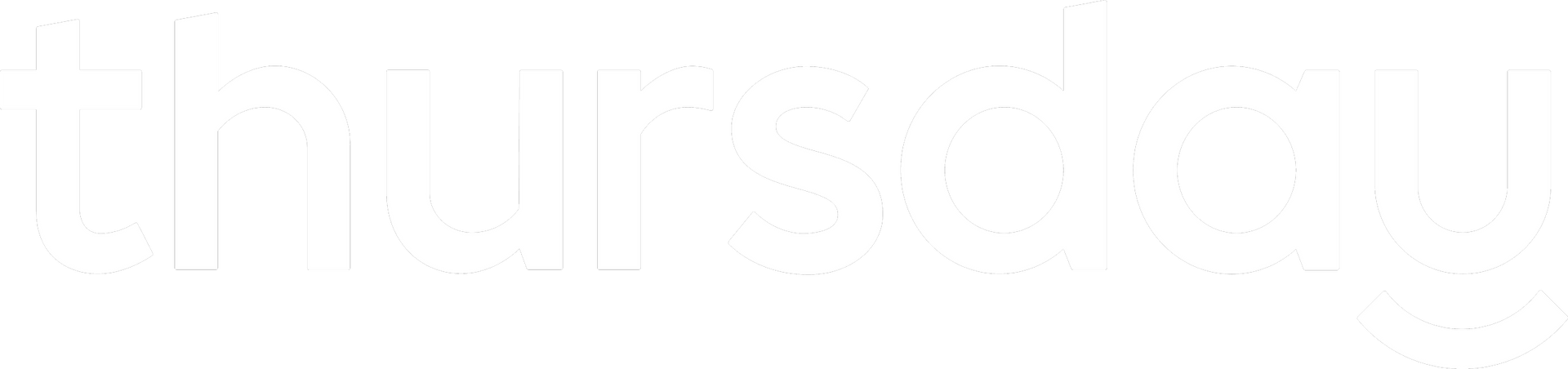 A logo for Thursday Dating