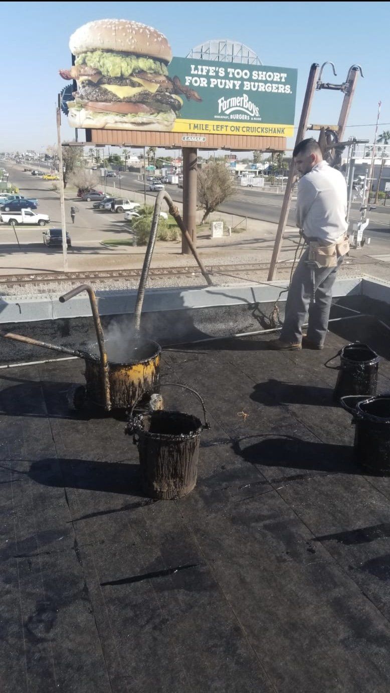 Commercial Roof replacement in Imperial County