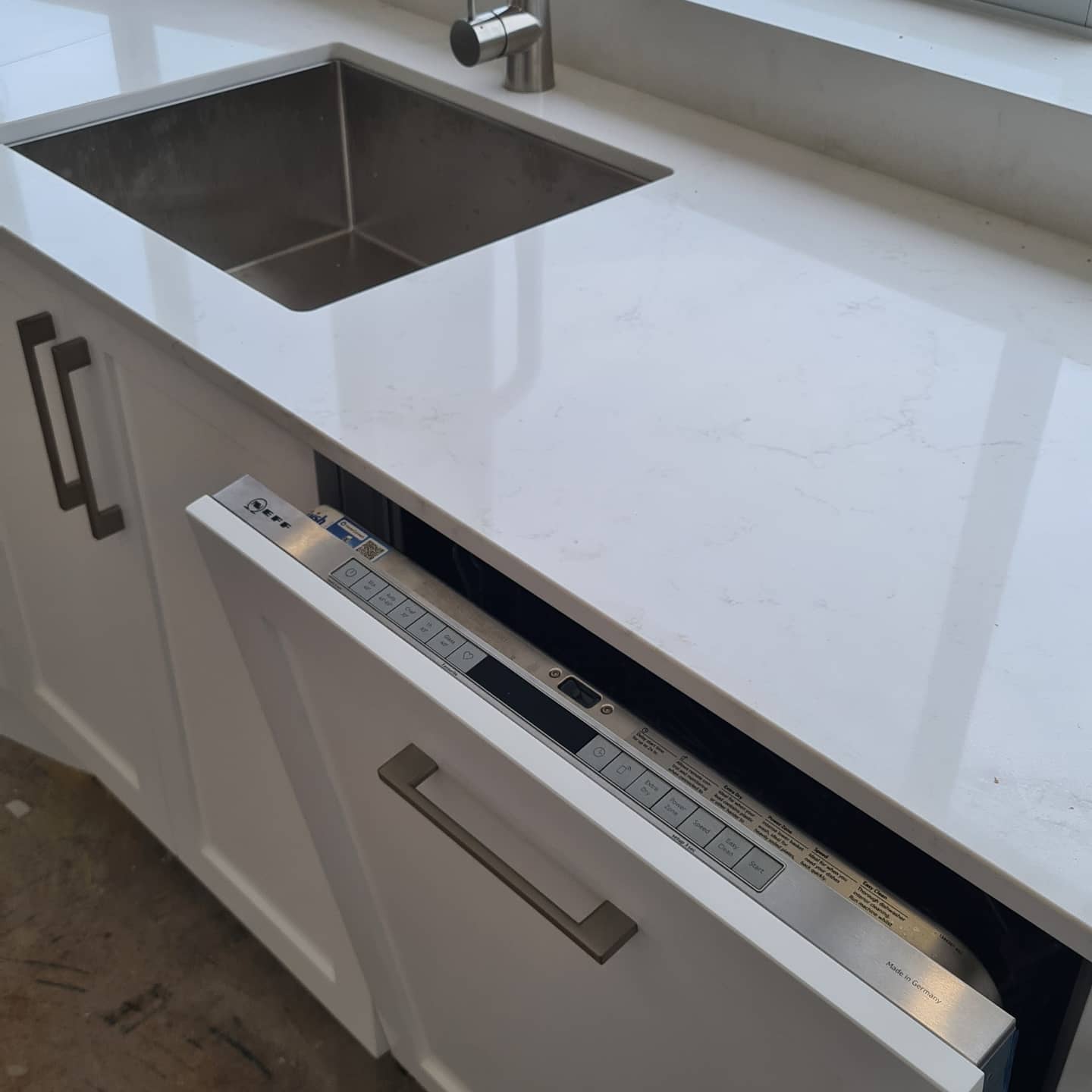 Newly Installed Built-In Dish Washer —  Bathroom Renovation in Medowie, NSW