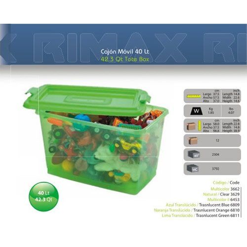 Distribuciones Andra SAS - Cajon Movil 40 Lts