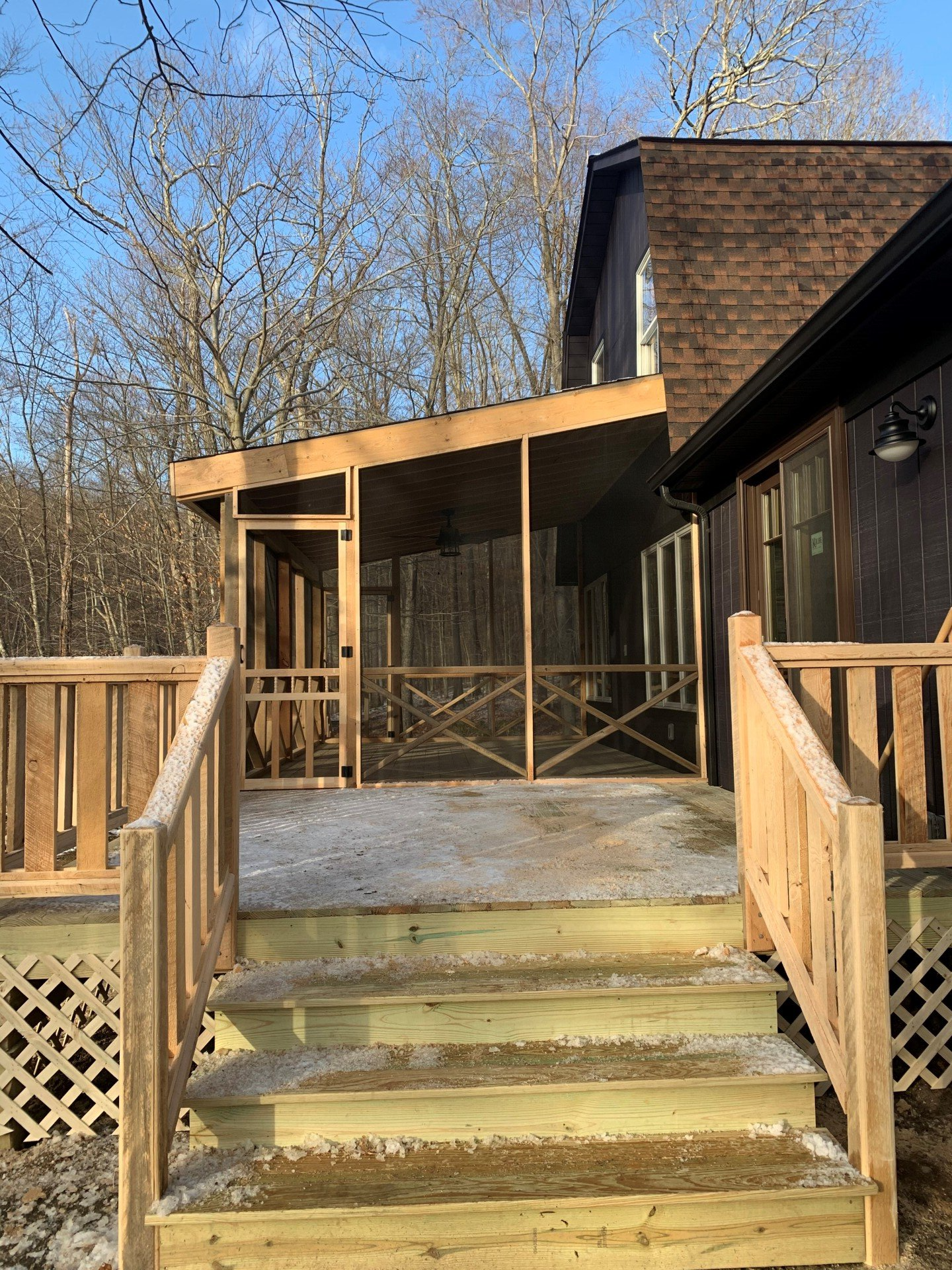 Screened Porch and Deck addition