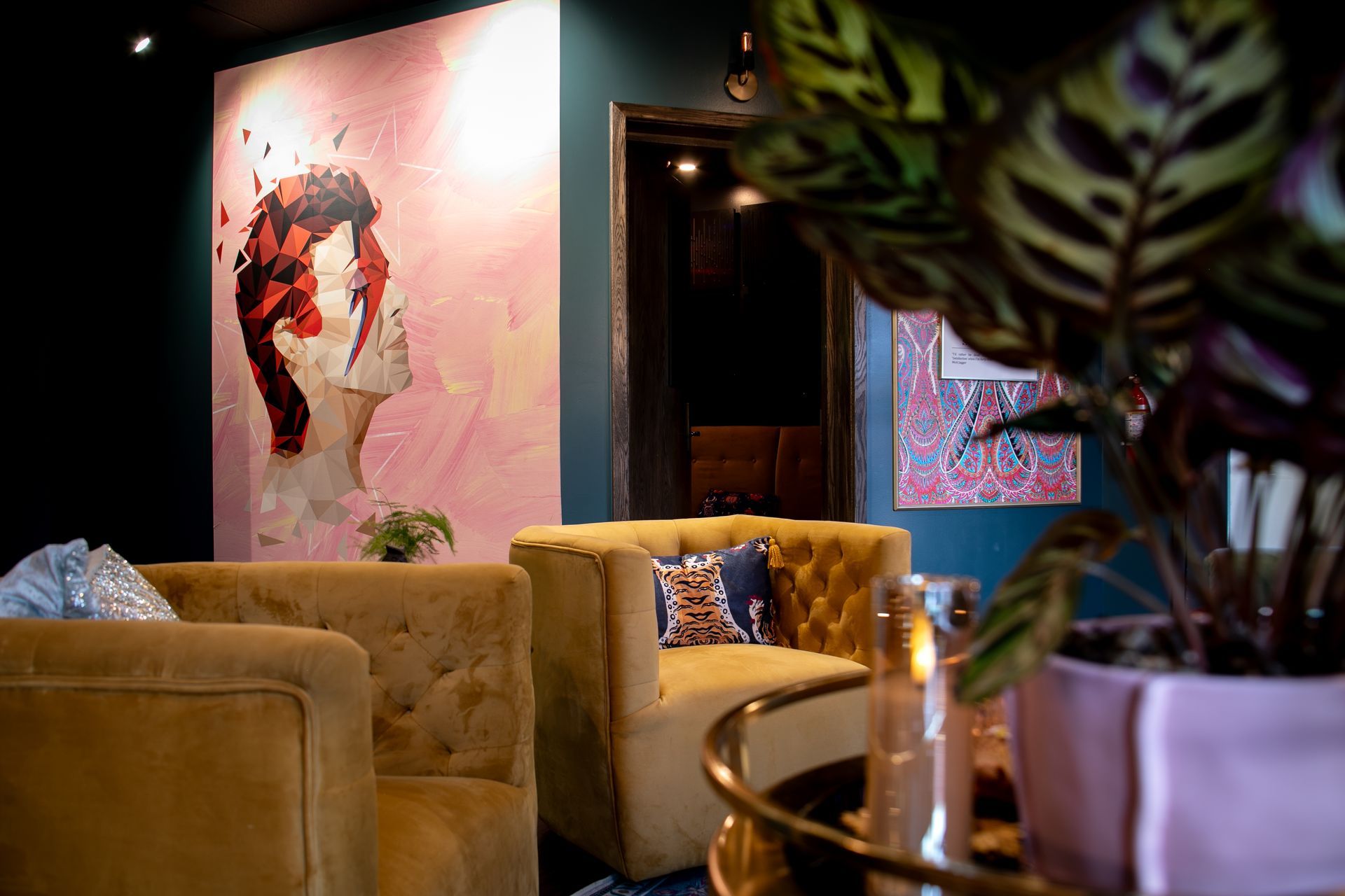 Interior shot of pit