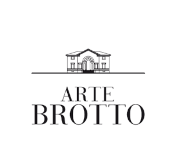 Un logo per arte botto con una casa sopra