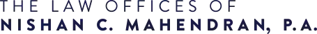 The Law Offices of Nishan C. Mahendran, P.A. Logo