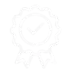 Faint outline of a cartoon-style person giving a thumbs-up on a white background