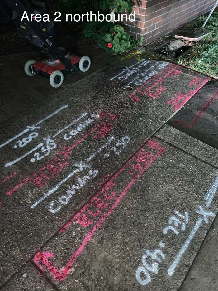 Scanned Road — Sydney, NSW — GPR Scanning Australia Pty Ltd