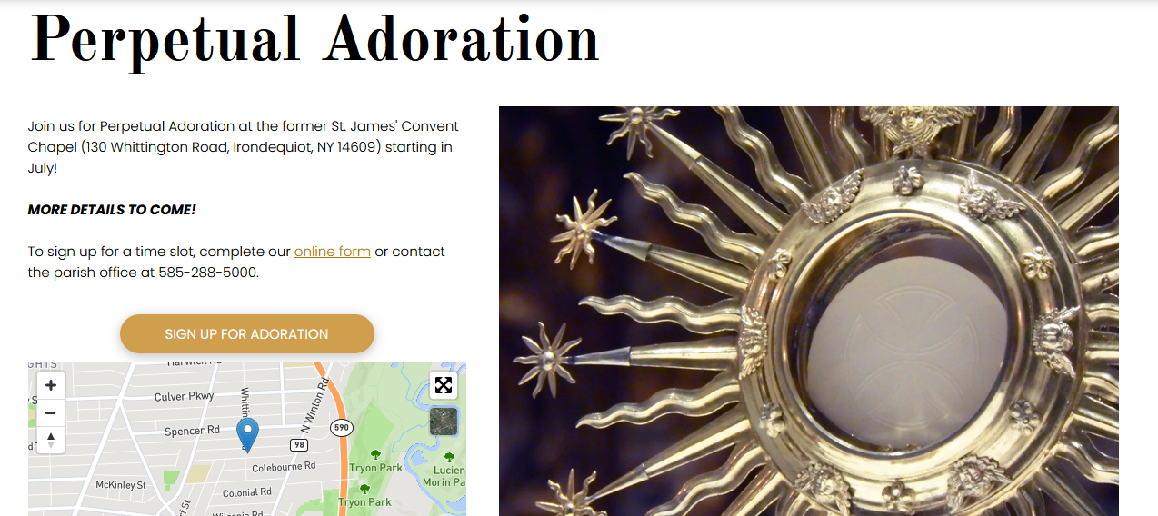 Perpetual Adoration Near Me Finding Devotion and Reverence in Daily Life