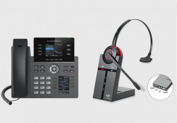 VT 9400 Dect Mono for PC and Desk Phone