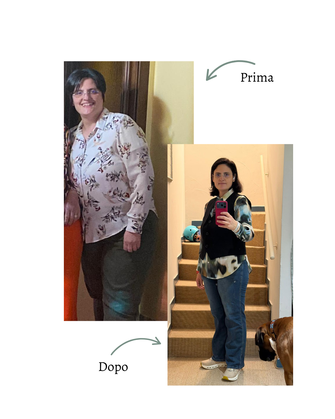 Avant / Après perte de poids doterra