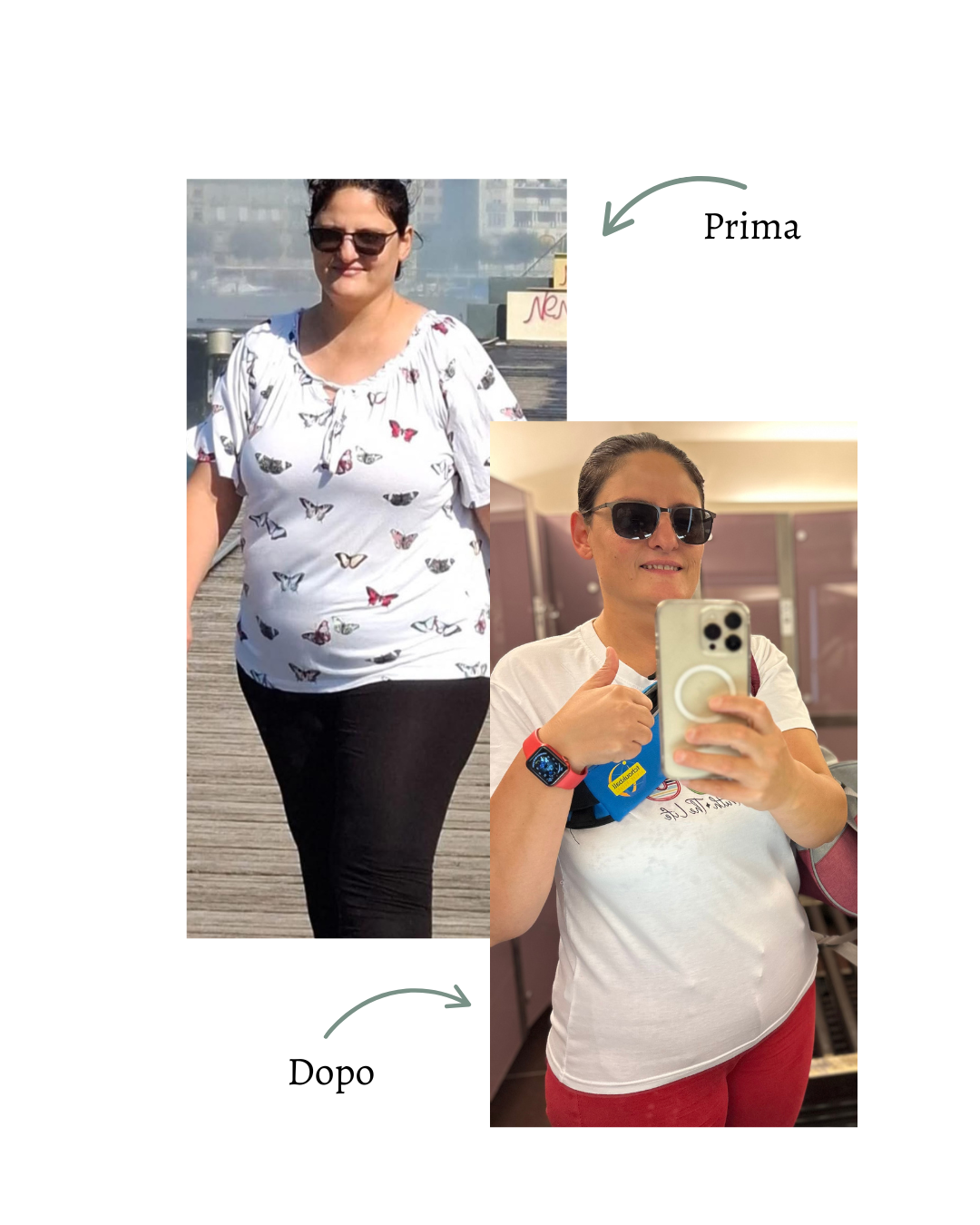 Avant / Après perte de poids doterra